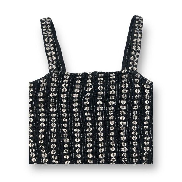 American Eagle Floral Cropped Top Size Extra Extra Large - Picture 4 of 5